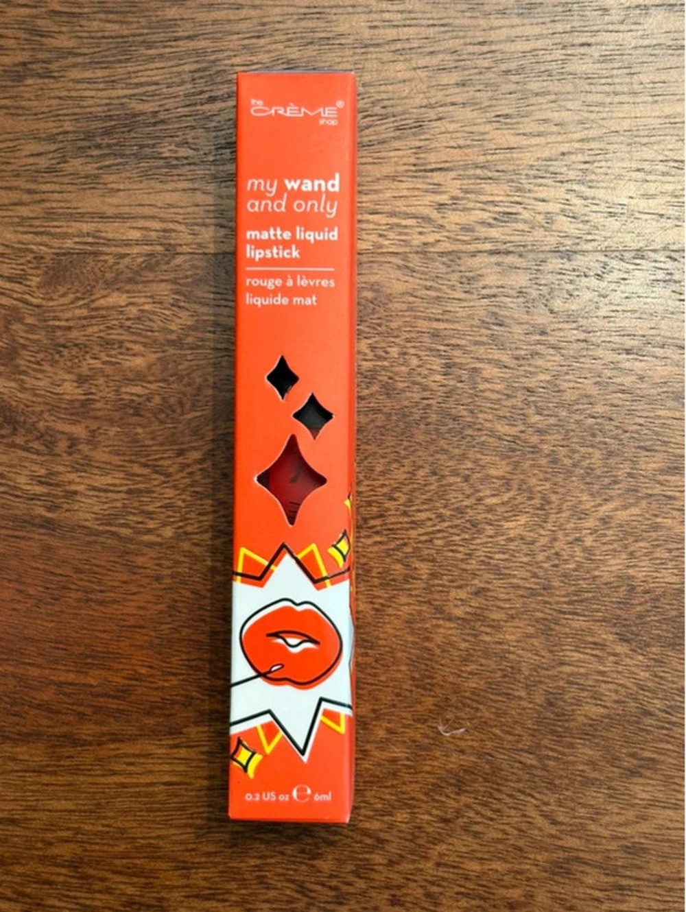 The Crème Shop My Wand and Only Matte Liquid Lipstick – Coral Me Baby – NEW